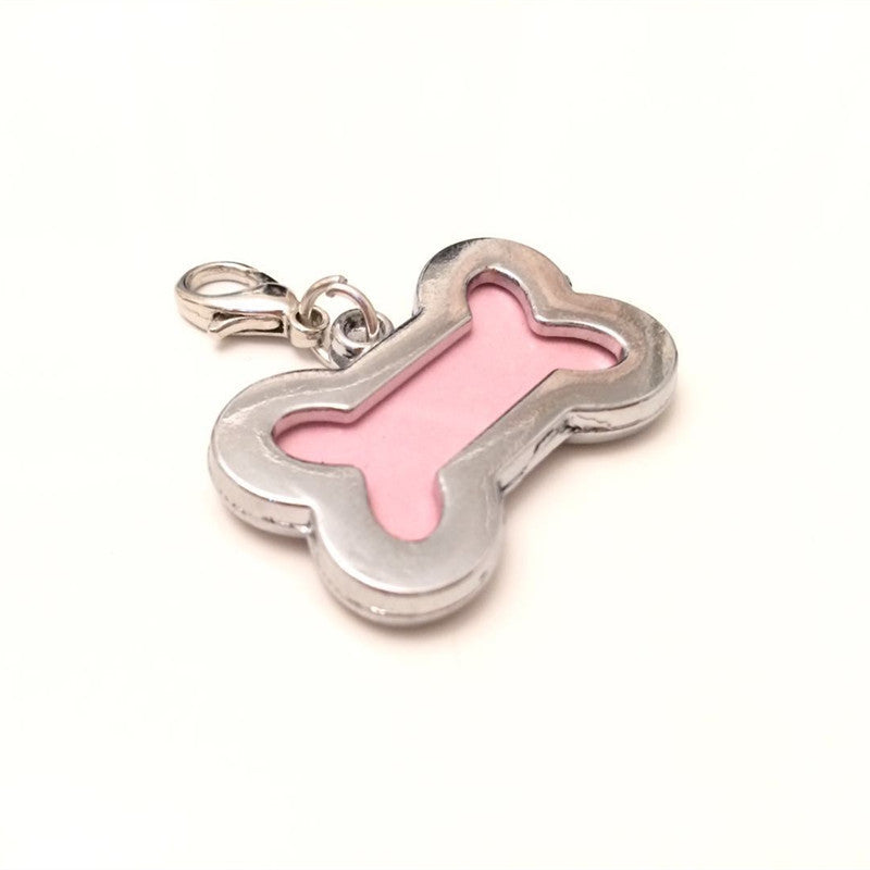 Luxury Metal Diamond Dog Pendant | Sparkling Pet Charm Tag
