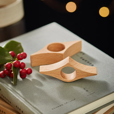 Book Pages Holding Finger Ring