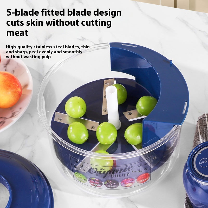 USB Rechargeable Automatic Electric Vegetable & Fruit Peeler