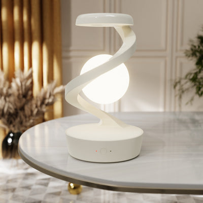 Rotating Sensor Control Moon Lamp with Wireless Charging