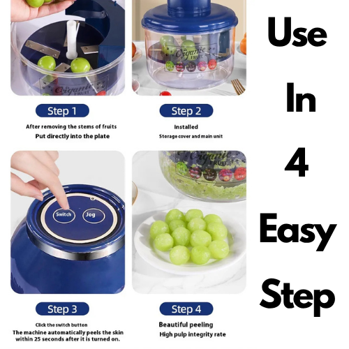 USB Rechargeable Automatic Electric Vegetable & Fruit Peeler