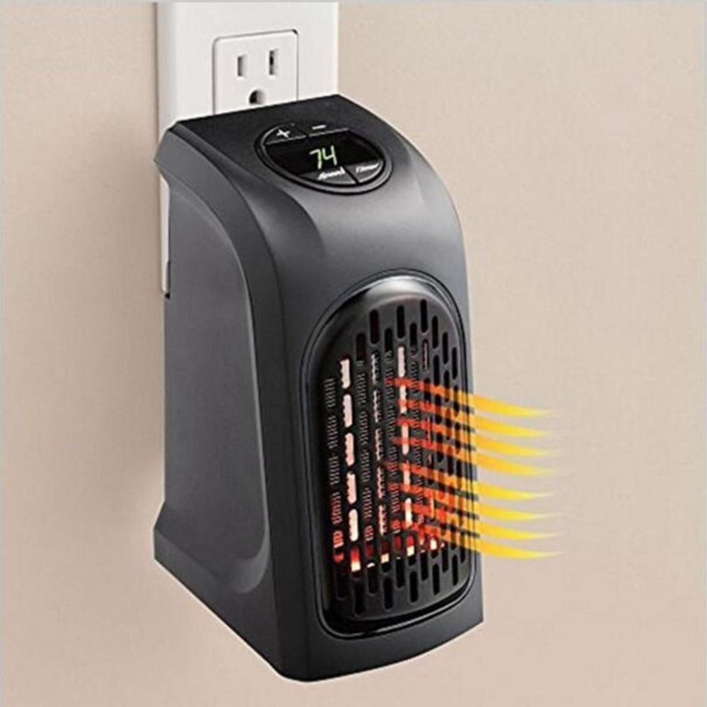 Mini Electric Ceramic Heater – Portable Fan Warmer for Home, Office & Camping