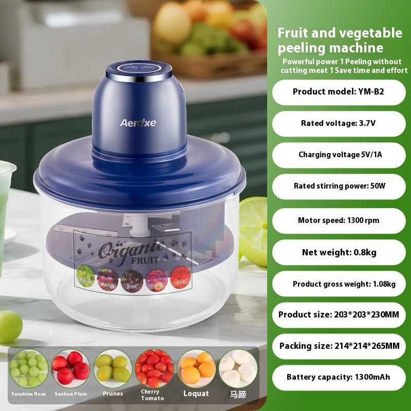 USB Rechargeable Automatic Electric Vegetable & Fruit Peeler