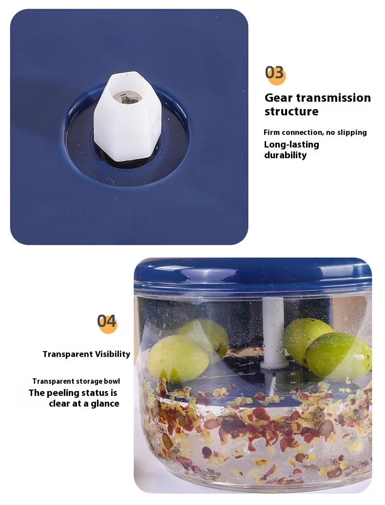USB Rechargeable Automatic Electric Vegetable & Fruit Peeler