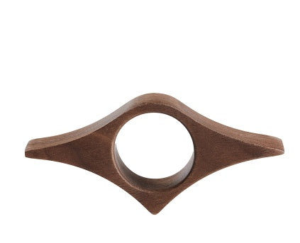 Book Pages Holding Finger Ring