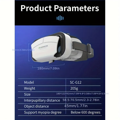 VR SHINECON G05A – Virtual Reality Glasses for Android/iOS