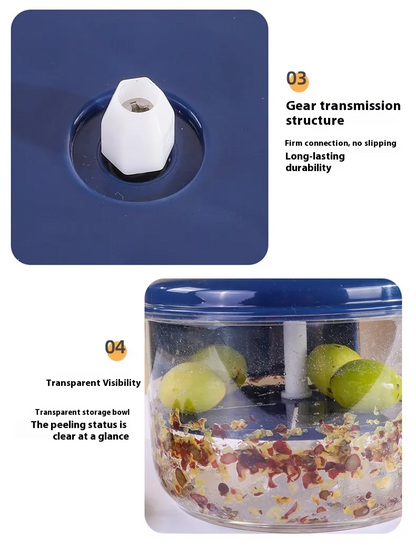 USB Rechargeable Automatic Electric Vegetable & Fruit Peeler