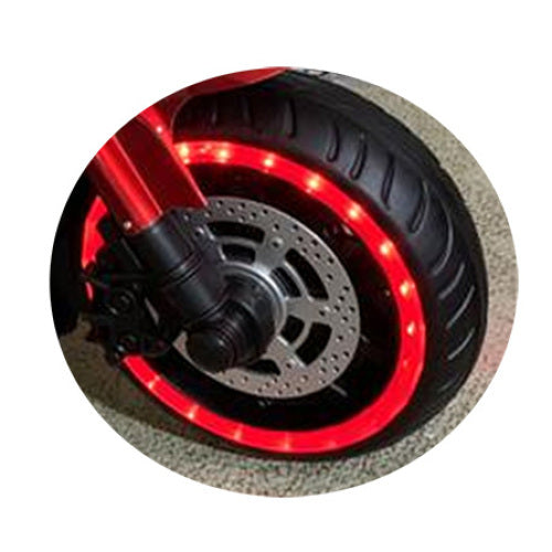 12V Electric Ride-On Motorcycle for Kids – Manual Throttle, Training Wheels, Lighting Wheels